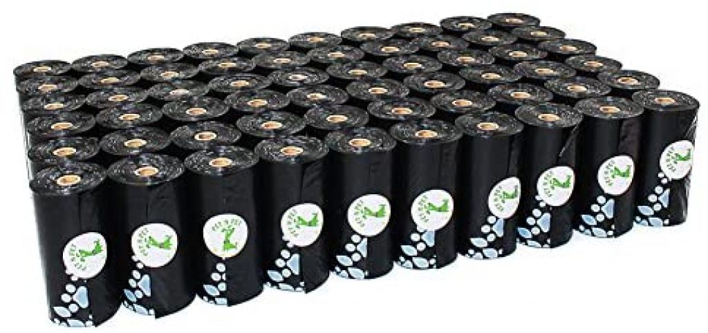 PET N PET Poop Bags Earth-Friendly 1080 Counts 60 Rolls Large Unscented Dog Waste Bags Doggie Bags